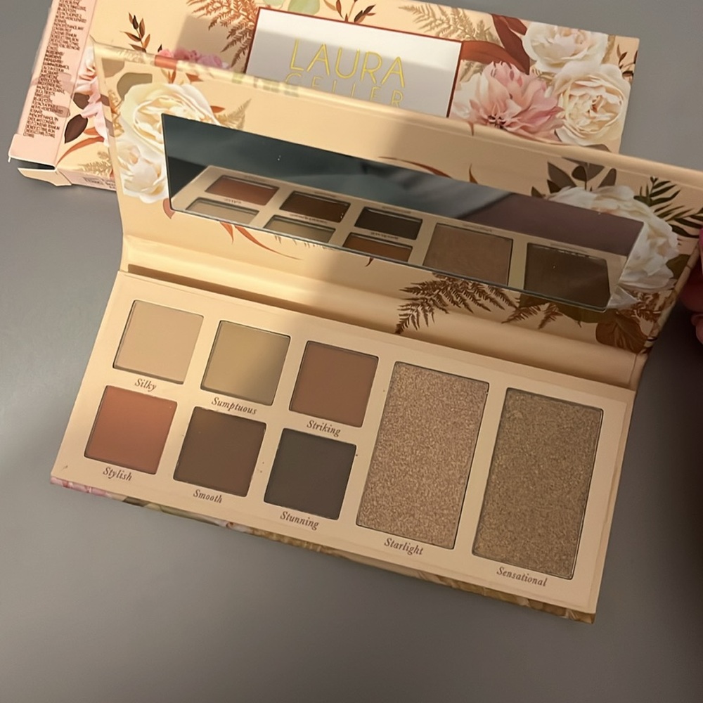 Laura Gellar Essential’s soft satin eyeshadow palette. New in box